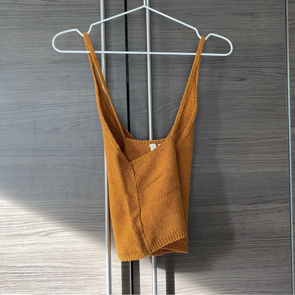 Anthropologie Moth Rust Knit Tank - Picture 2 of 5